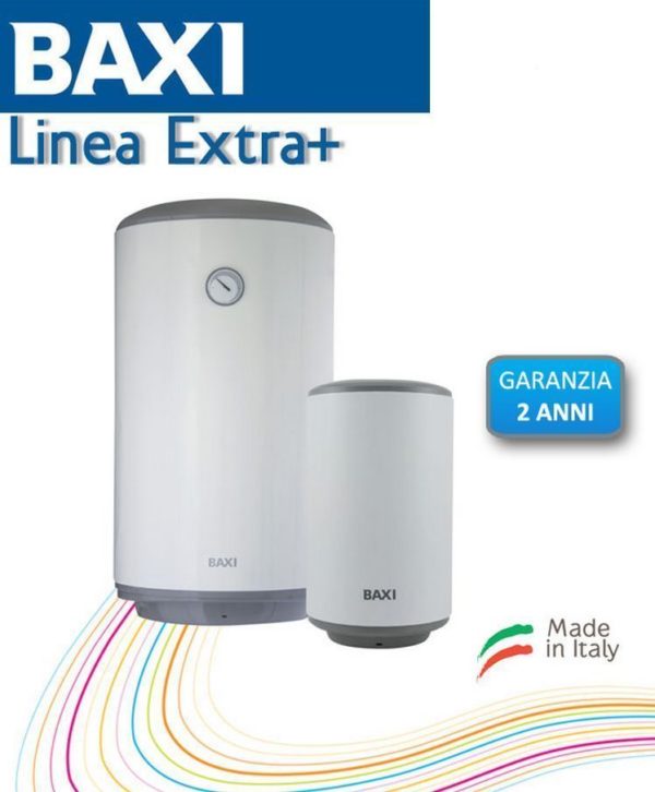 Scaldabagno Elettrico BAXI Linea EXTRA plus 80 litri verticale